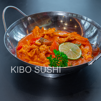 au curry rouge épicé